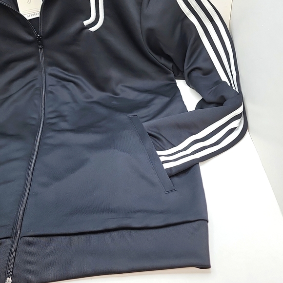 ADIDAS ZIPPER SWEAT SHIRT BLACK - Picture 3 of 10